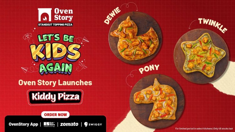 Oven Story Launches Fun and Nostalgic Kiddy Pizzas