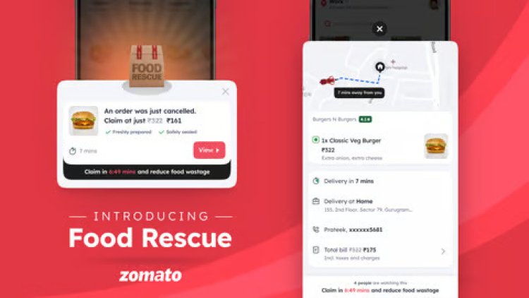 Zomato’s ‘Food Rescue’ Revives Cancelled Orders to Curb Wastage