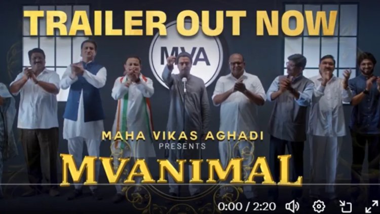 BJP Spoofs Bollywood's 'Animal' in Campaign Targeting MVA Alliance