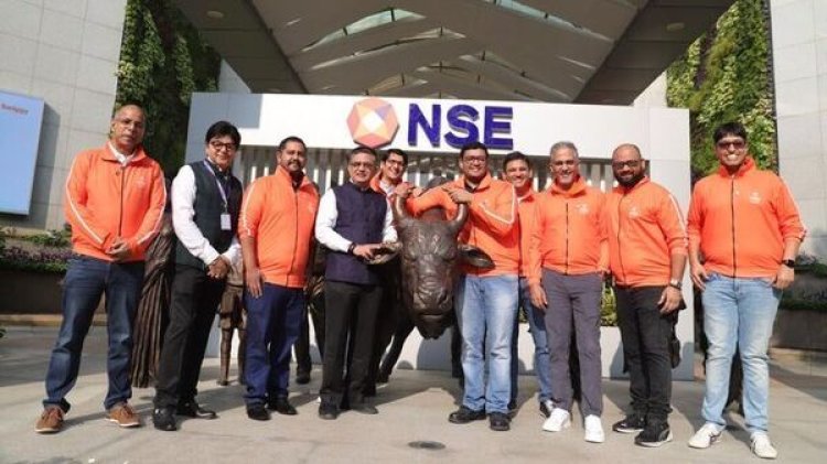 Swiggy Honors Delivery Heroes in Celebratory Bell-Ringing at NSE Debut