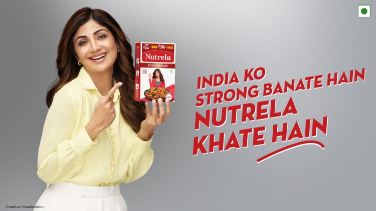 Shilpa Shetty Joins Nutrela as Brand Ambassador for Health and Nutrition