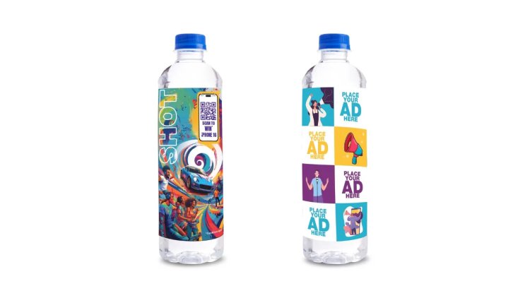 Wahter’s New ‘Shot’ Bottled Water Doubles as Ad Space for GenZ