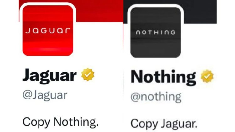 Nothing Takes a Dig at Jaguar's Rebranding with a Playful Logo Change