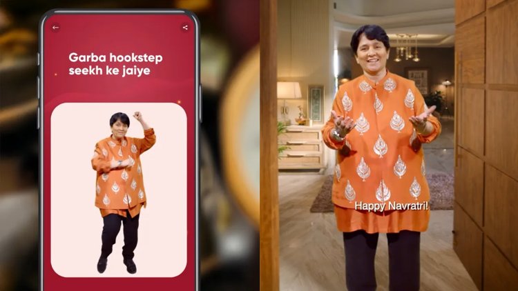 Falguni Pathak, Invisible Garba Queen, Headlines Swiggy Instamart’s Navratri Buzz