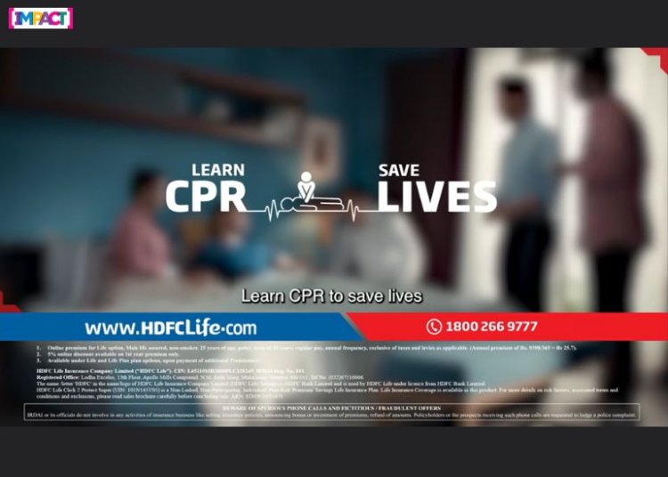 HDFC Life’s ‘Second Chance’ Campaign Promotes CPR Awareness