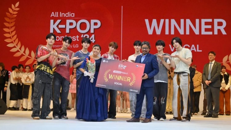 LG and KCC Celebrate Young Talent at All-India K-POP Contest 2024