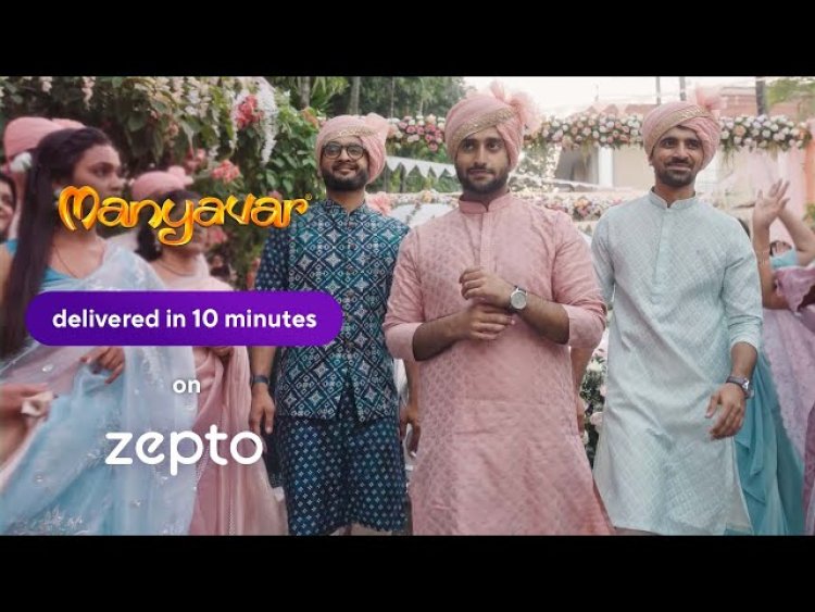 Manyavar and Zepto Partner to Revolutionize Wedding Fashion