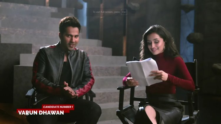 Shraddha Kapoor Interviews Varun Dhawan for Ajio Role