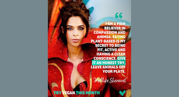 Mallika Sherawat Joins Veganuary, Encourages Plant-Based Lifestyle