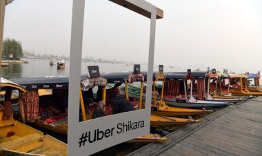 Uber Takes You on a Shikara Ride