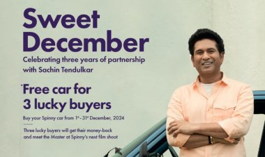Spinny & Sachin Tendulkar Celebrate 3-Year Partnership with ‘Sweet December’