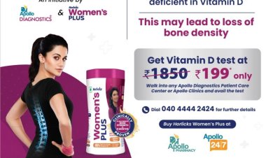 Horlicks & Apollo Diagnostics Join Forces to Boost Women's Bone Health