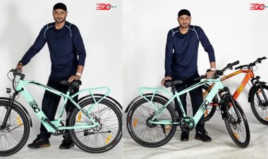 CEF Group Launches Go Sporty E-Cycles with Harbhajan Singh