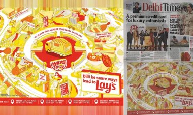Lay’s Celebrates Delhi’s Flavors with Maze-Themed Ad and Food Truck