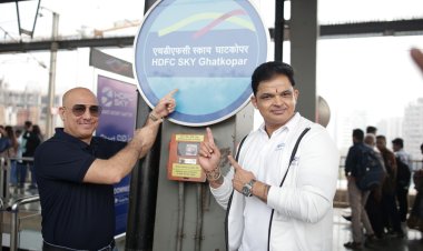 HDFC SKY Renames Ghatkopar Metro Station, Boosts Financial Awareness