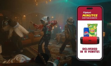Flipkart Minutes Celebrates Party Animals in New Year Campaign