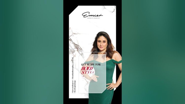 Kareena Kapoor Becomes the New Face of Emcer Tiles Brand