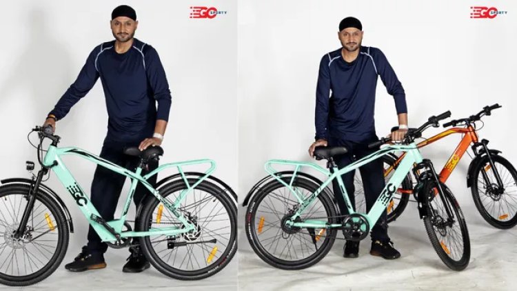 CEF Group Launches Go Sporty E-Cycles with Harbhajan Singh