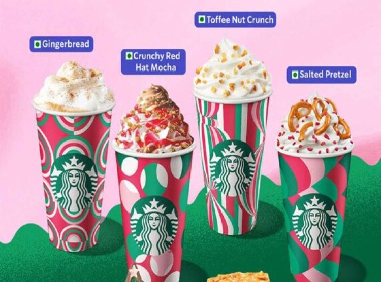 Starbucks Unveils Festive Beverages, Pastries, and Holiday-Themed Merchandise