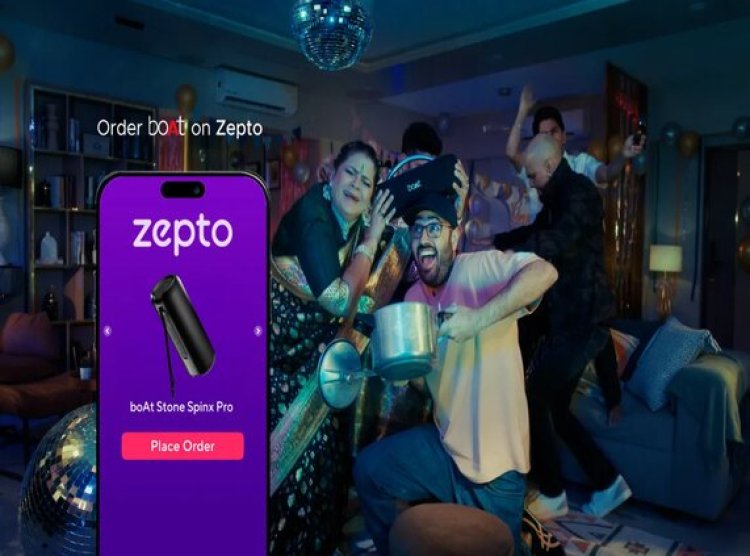 boAt and Zepto Unite for Festive Party-Saving Campaign