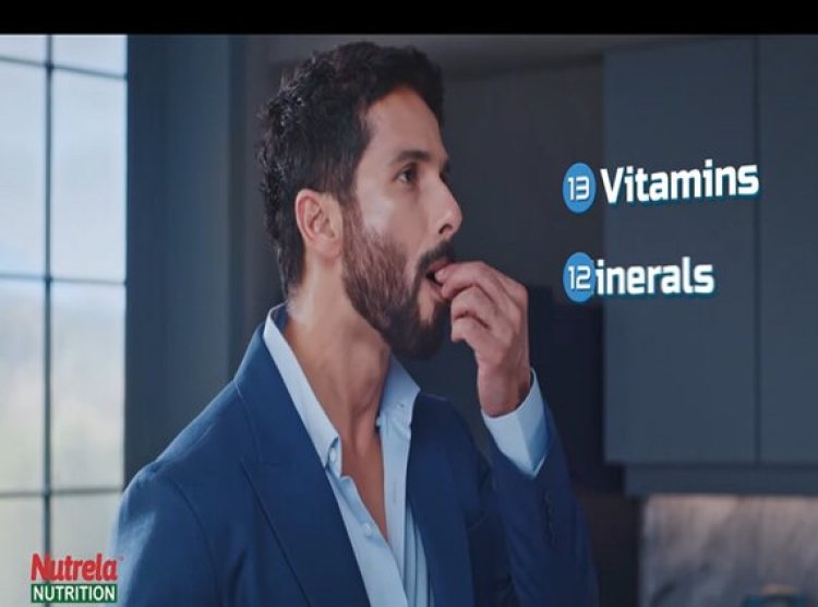 Shahid Kapoor Becomes Nutrela Nutrition's Face for Holistic Wellness