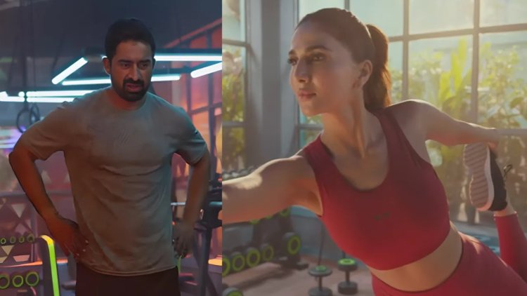 Vaani Kapoor , Rannvijay Singha Shine in STRCH Activewear Campaign