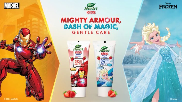 Dabur Unveils Iron Man, Elsa-Themed Toothpaste for Kids’ Delight