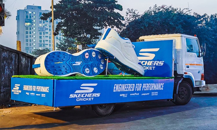 Skechers Unveils Stunning 3D Cricket Shoe Displays in Mumbai