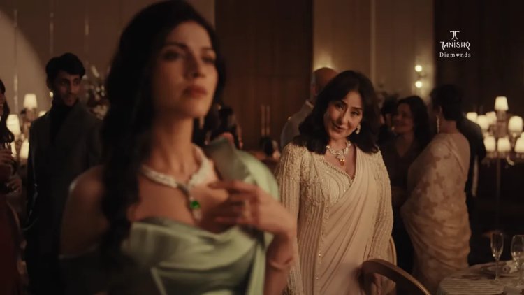 Tanishq’s New Campaign Shines Bright with Manisha Koirala