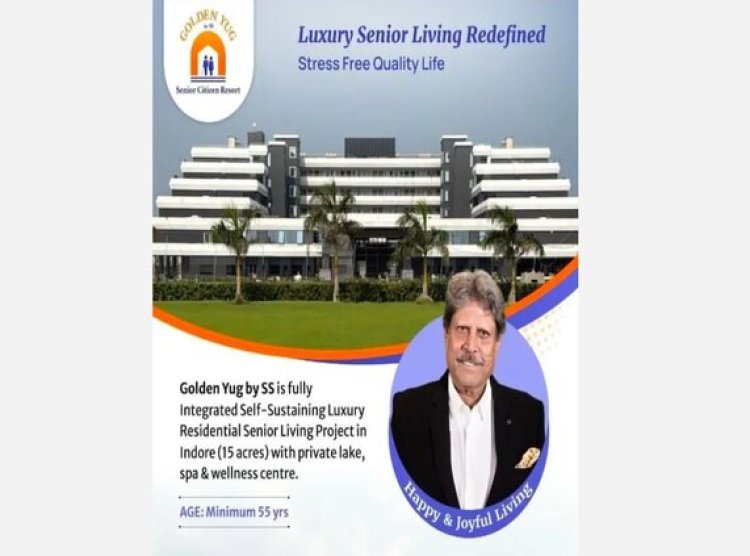 Kapil Dev Promotes Luxury Senior Living at Golden Yug Resort