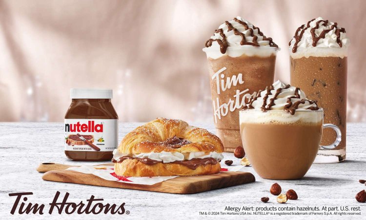 Nutella Meets Tim Hortons: A Festive Menu to Savor Winter