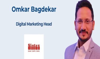 Omkar Bagdekar Joins Sintex as Digital Marketing Head