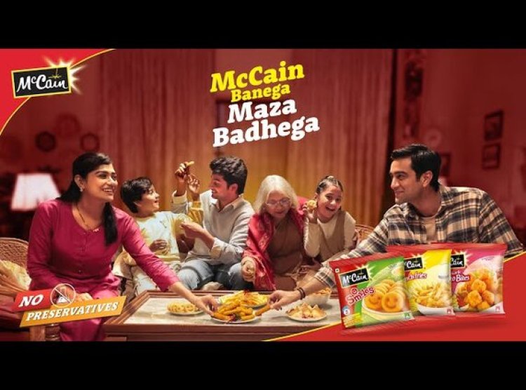 McCain Celebrates Family Bonds and Winter Warmth with Nostalgic Campaign