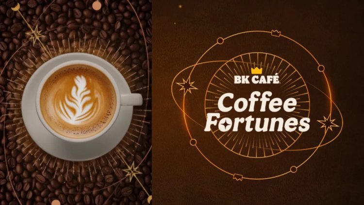 BK Café Combines AI and Coffee for New Year Fortunes