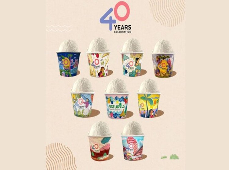 Naturals Ice Cream Celebrates 40th Year with Art and Creativity