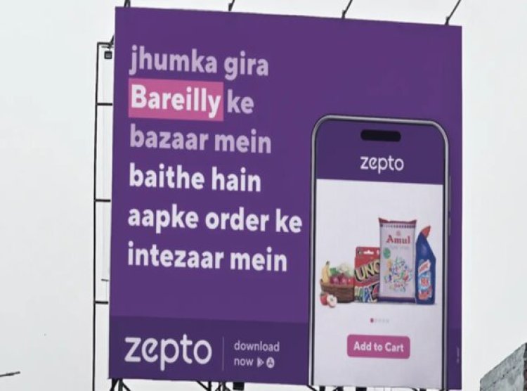 Zepto Unveils Pun-Filled Billboard Campaign Across Uttar Pradesh Cities