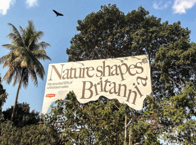 Britannia’s Nature-Shaped Billboards Highlight Commitment to Sustainability