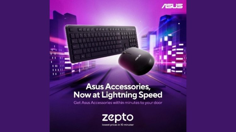 ASUS and Zepto Join Forces for Lightning-Fast Accessory Deliveries