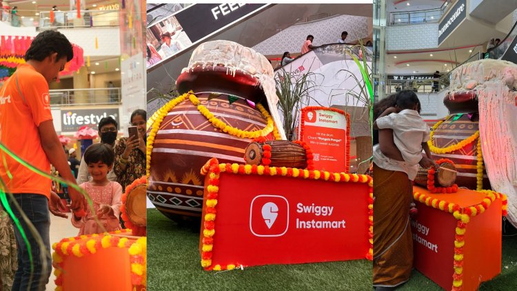 Swiggy Instamart’s Voice-Activated Pongal Pot Brings Tradition to Life