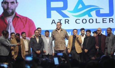 The Great Khali Unveils Raj Cooling Vision 2030, Setting New Records