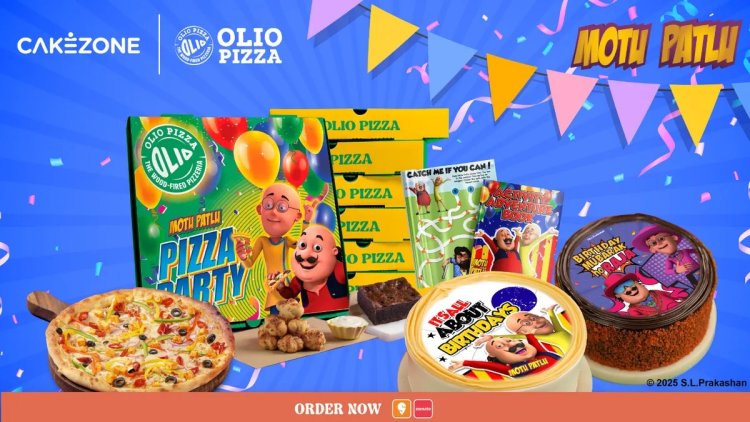 Cakezone and Olio Unveil Motu Patlu-Themed Products with Nick
