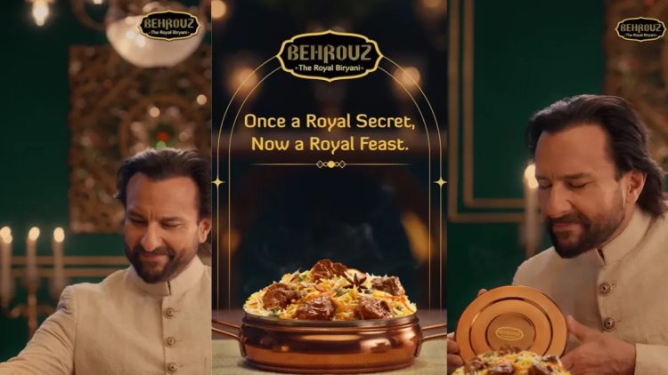 Behrouz Biryani Unveils Royal Metal Handi with Saif Ali Khan