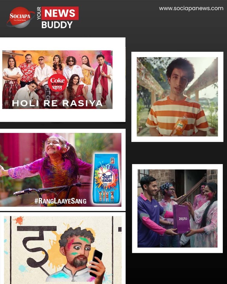 Holi Ads Unleashed: Our Favorite Celebrations of Color & Creativity