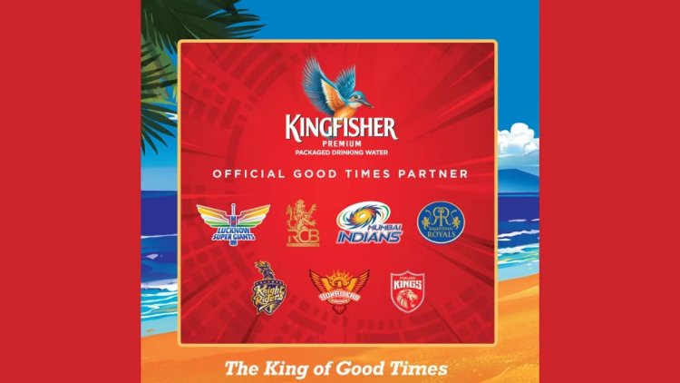 Kingfisher Premium Water Partners with 7 IPL Teams for Ultimate Hydration