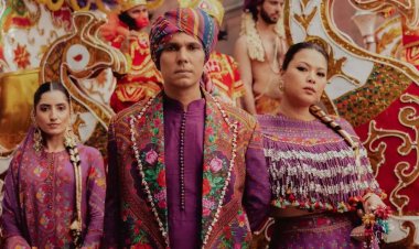 Randeep Hooda & Lin Laishram Radiate Elegance in Karan Torani Shoot
