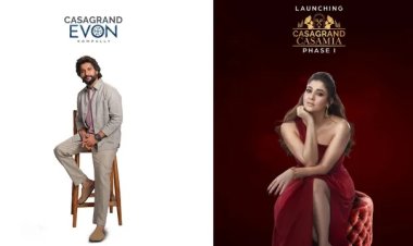Casagrand Welcomes Nayanthara, Nani: A New Era in Luxurious Living