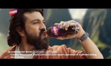 Ram Charan Joins Campa: Embodying Innovation, Style, and Market Leadership