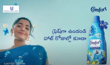 Rashmika Mandanna Joins Comfort Family as Official Fabric-Conditioner Ambassador