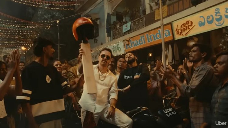 Travis Head Transforms: Uber Motos Unveils Hyderabaddie Ad Revolution