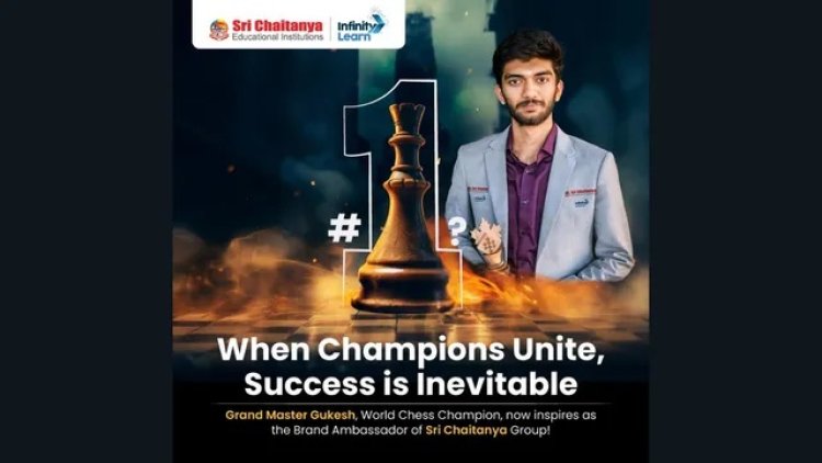 Sri Chaitanya Group Taps Gukesh Dommaraju: A New Age Ambassador Emerges